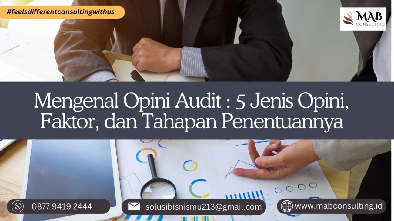 Mengenal opini audit