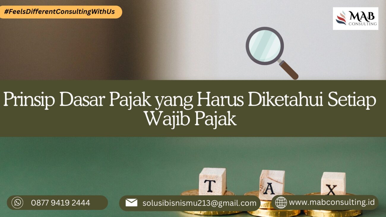 Prinsip pajak